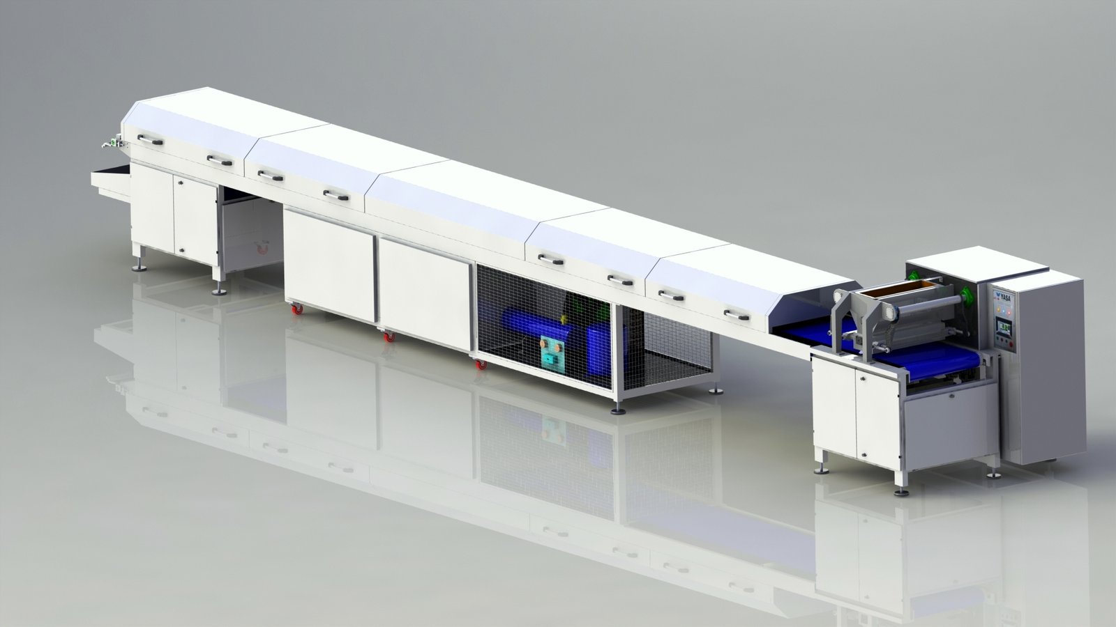 DAMLA ÇİKOLATA MAKİNASI VE SOĞUTMA TÜNELİ YS / DD 400