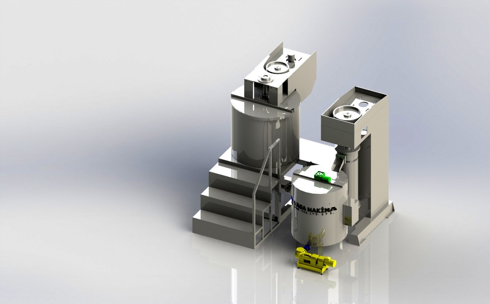 TEK TÜPLÜ BİLYALI DEĞİRMEN YS / B 500